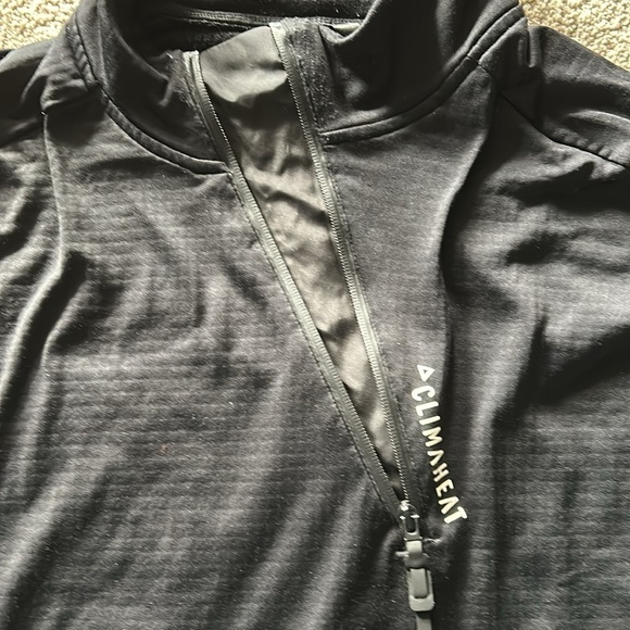 Adidas Climaheat black 1/4 zip pullover - Picture 8 of 12